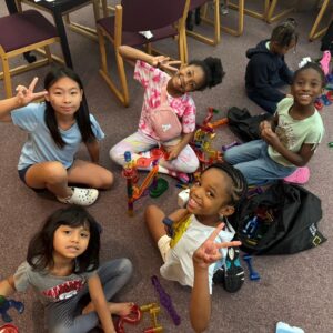 Girls in group Girls in group